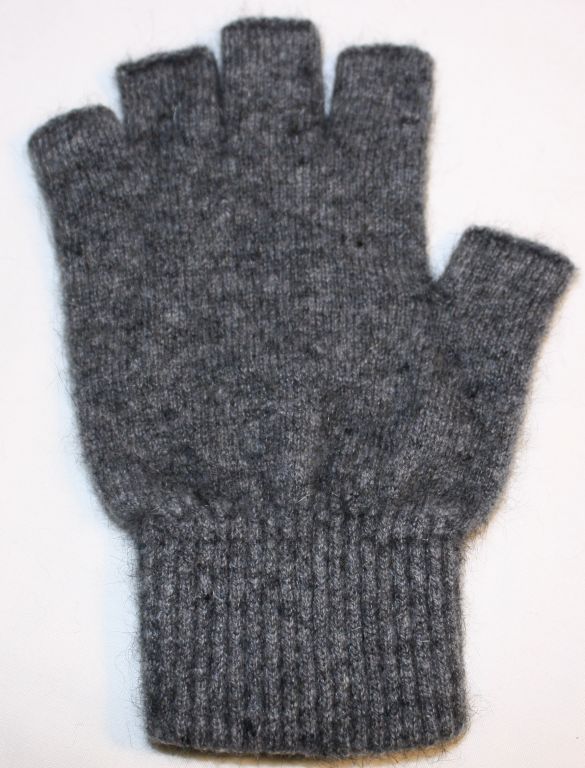 Possum Merino Half Finger Gloves Riverstone Possum Half finger Gloves ...